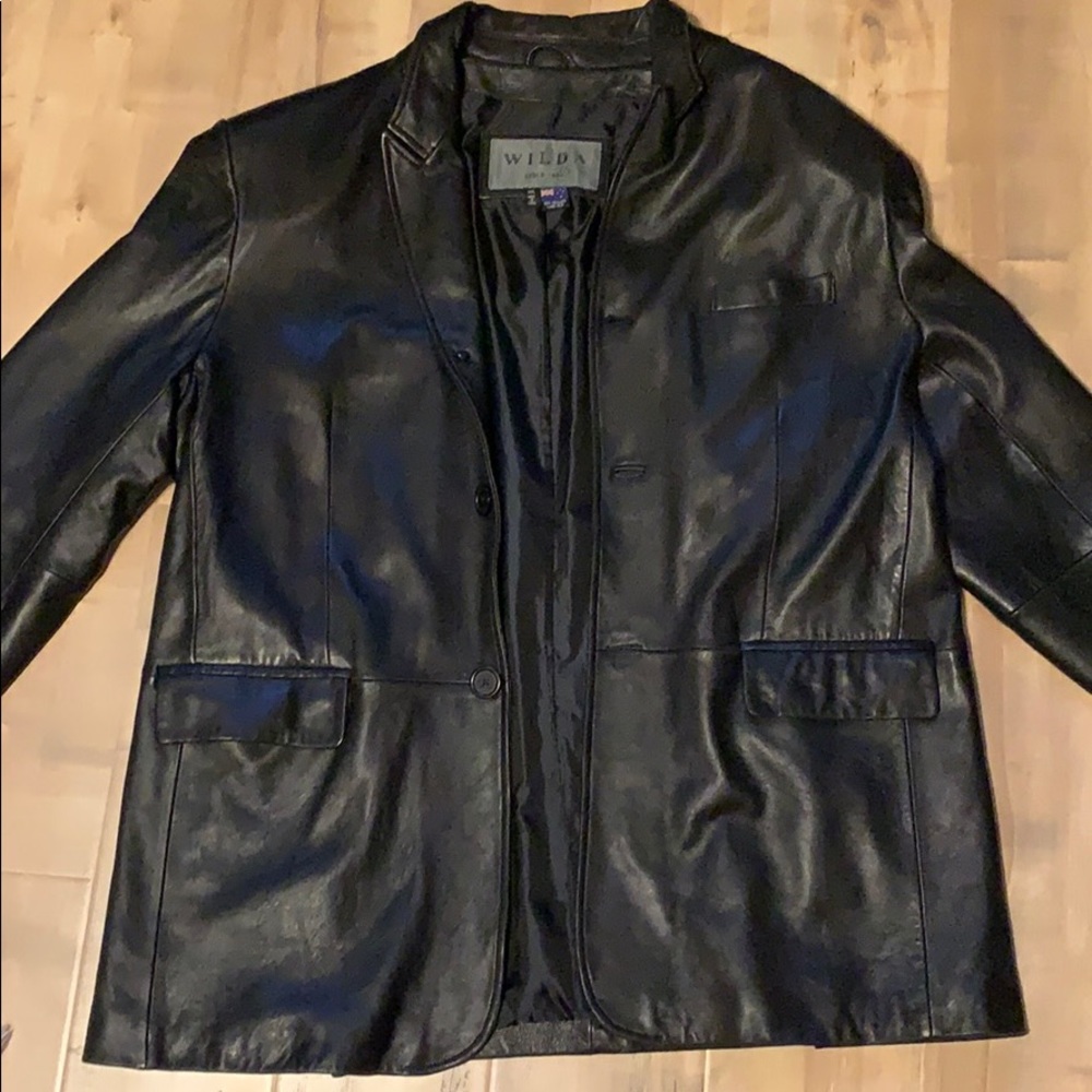 Wilda Lambskin leather jacket
